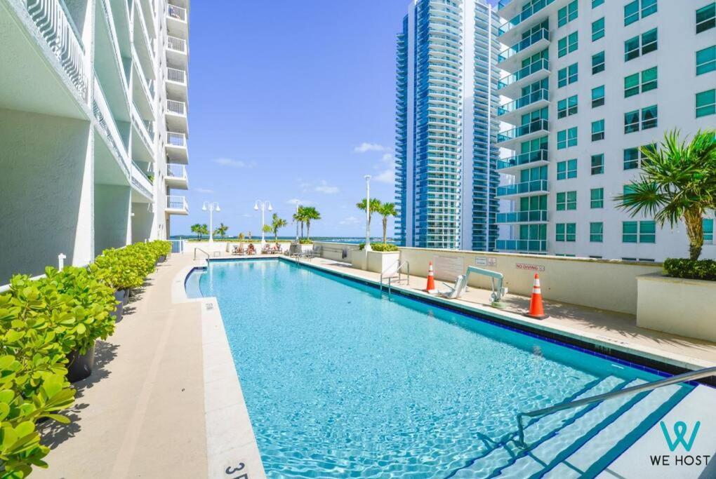 Amazing 3Br Condo At Brickell With City Views Miami Buitenkant foto